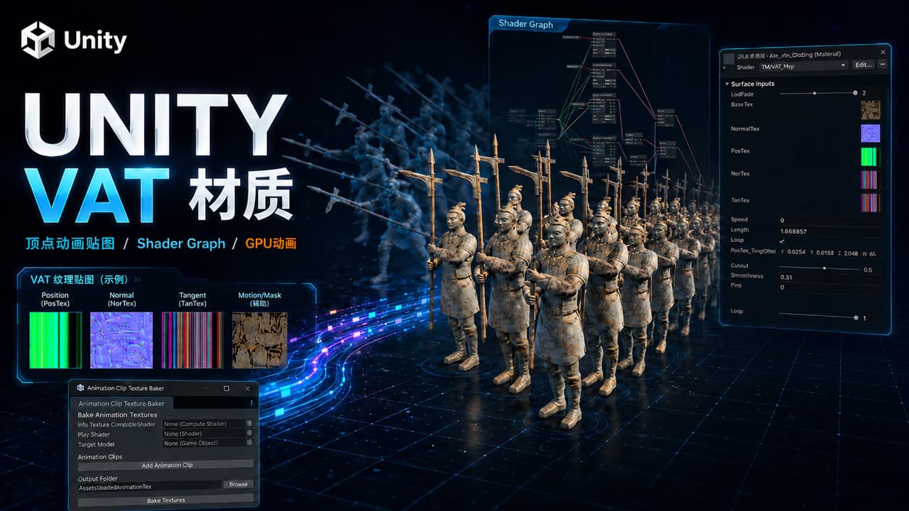 UNITY VAT 材质动画